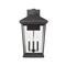 Z-Lite Beacon 4 Light Outdoor Wall Sconce, Black & Clear Beveled 568XXL-BK - alternate 4